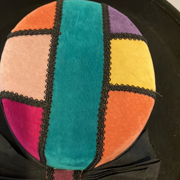 COPY - STUNNING suede and wool ladies hat by Lancaster  Sonini  San Francisco main image 11